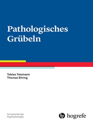 cover image of Pathologisches Grübeln